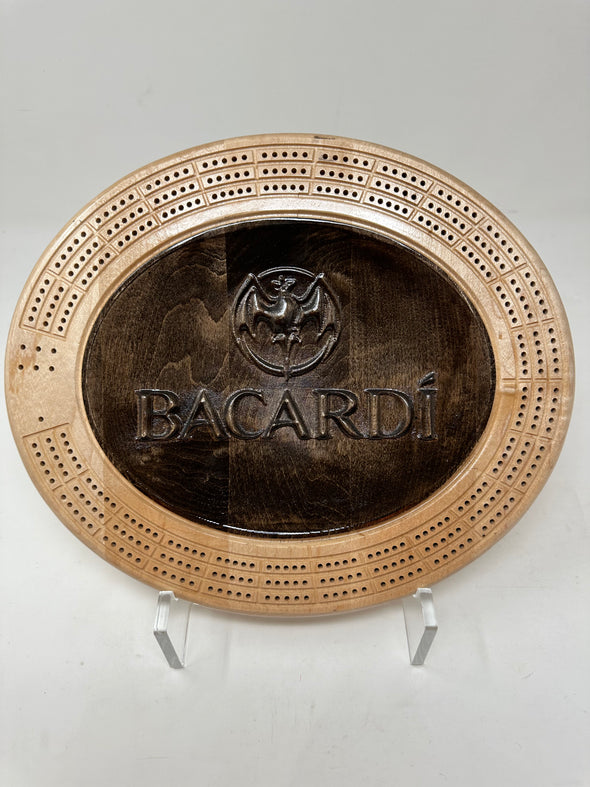 3D Bacardi Cribbage Board