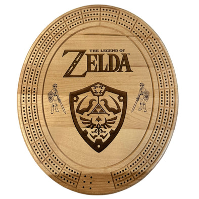 Legend of Zelda Cribbage Board