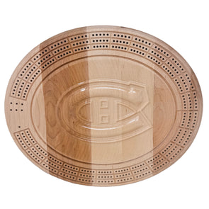 3D Montreal Canadians Cribbage Board