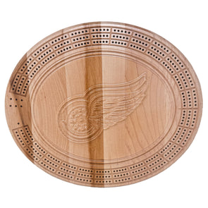 3D Detroit Red Wings Cribbage Board