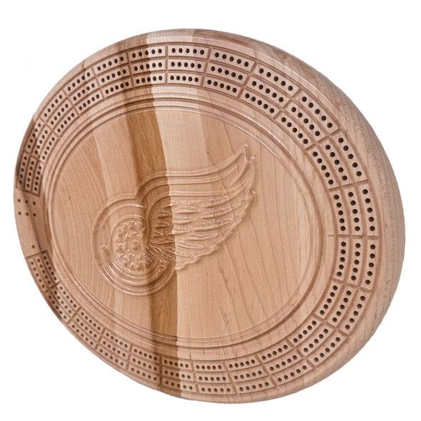 3D Detroit Red Wings Heritage Series Cribbage Board