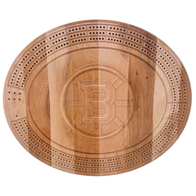 3D Boston Bruins Heritage Series Cribbage Board