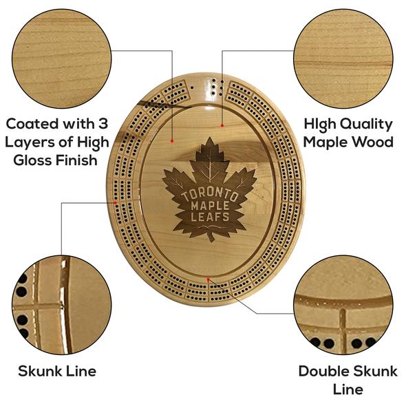 Nova Scotia Engraved Cribbage Board