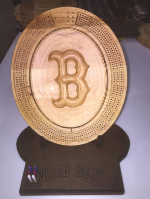 Boston Red Sox 3D Cribbage Board - Laser's Edge Design RD
