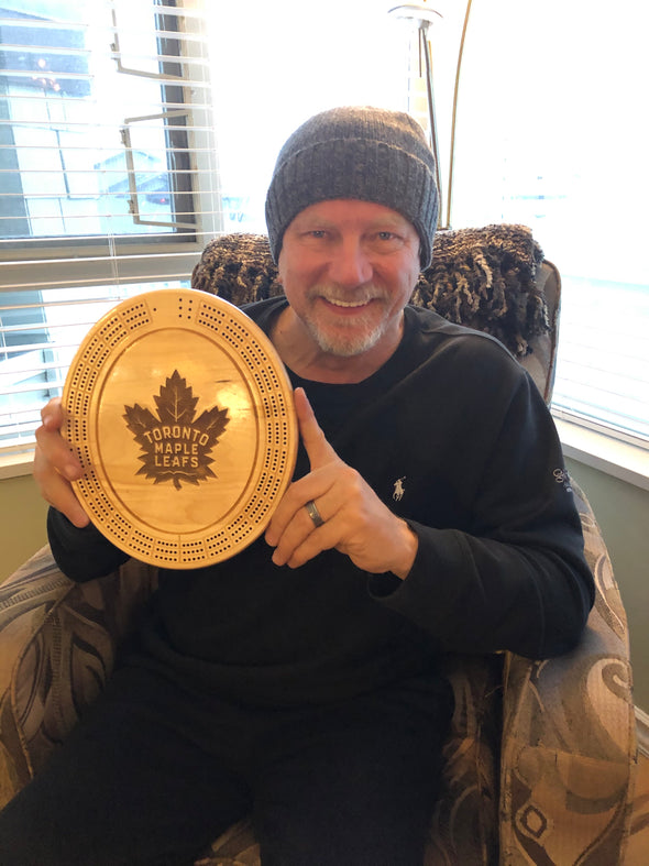 3D Toronto Blue Jays Cribbage Board