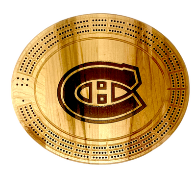 Montreal Canadiens Cribbage Board