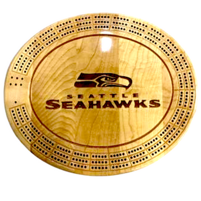 Seattle Seahawks Cribbage Board