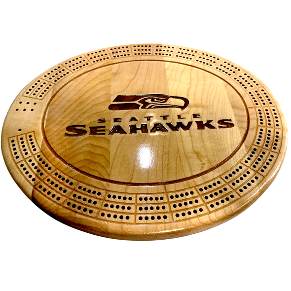 Seattle Seahawks Cribbage Board