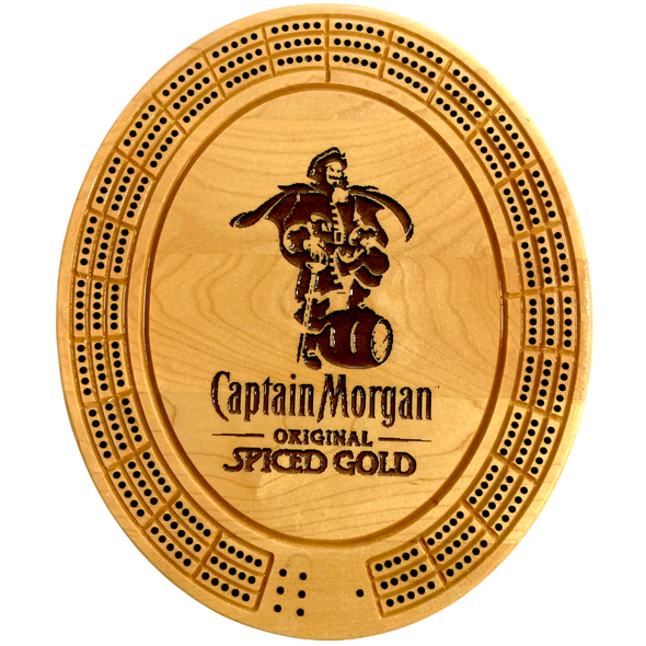 Captain Morgan Cribbage Board