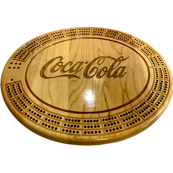 CocaCola Cribbage Board