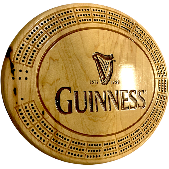 Guinness Cribbage Board
