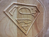 3D Superman Cribbage Board - Laser's Edge Design RD
